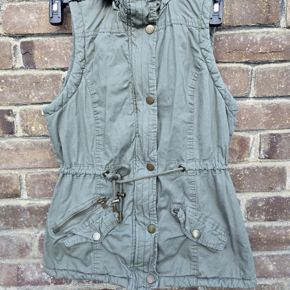 YMI Collection Army Cargo Jacket vest Sz M